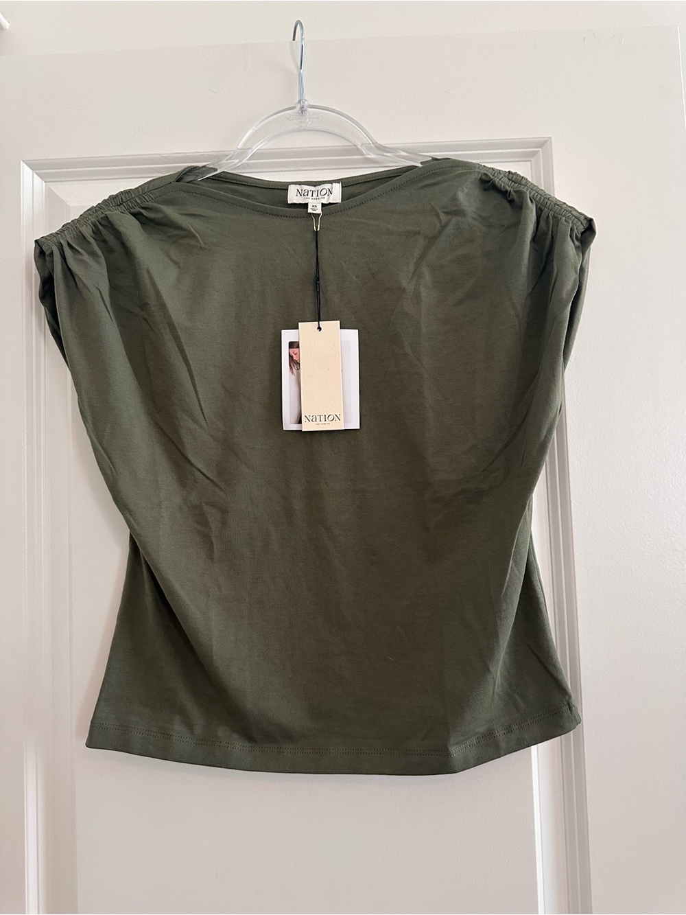 Nation Los Angeles Frankie Muscle Tee | Pima Cotton Top